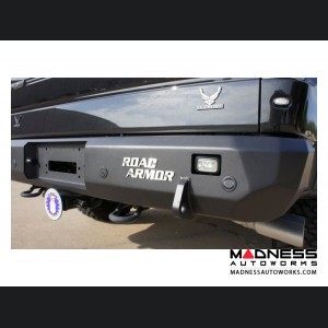 Ford F-150 Stealth Rear Winch Bumper - Texture Black WARN M8000 Or 9.5xp